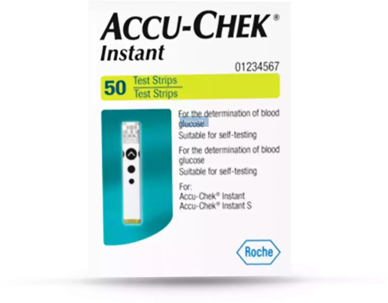Accu Chek Instant Blood Glucose Strip