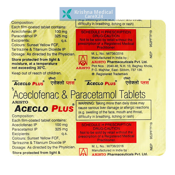 Aceclo Plus Tablet