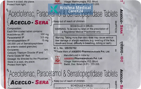 Aceclo Sera Tablet