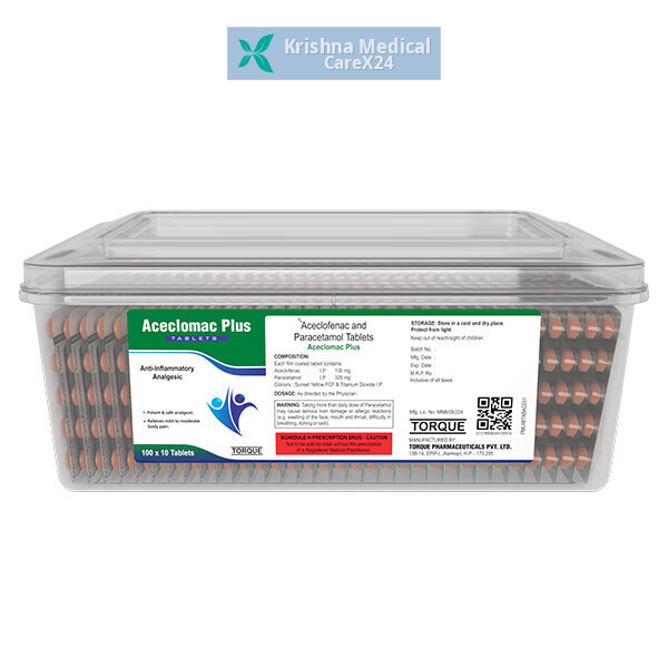 Aceclomac Plus Tablet