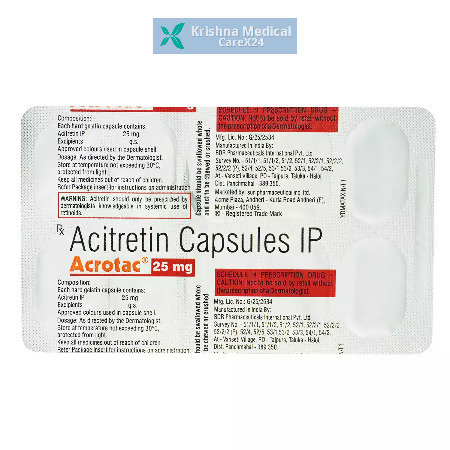 Acrotac 25 Capsule