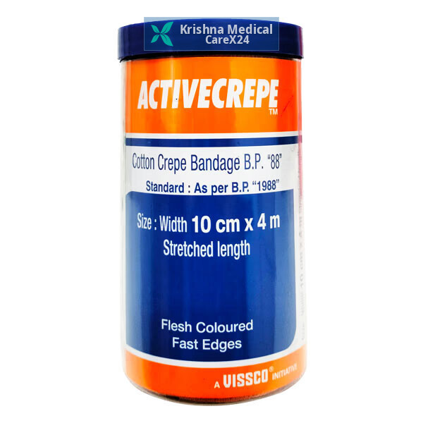 Activecrepe Cotton Crepe Bandage (10cm X4mtr)