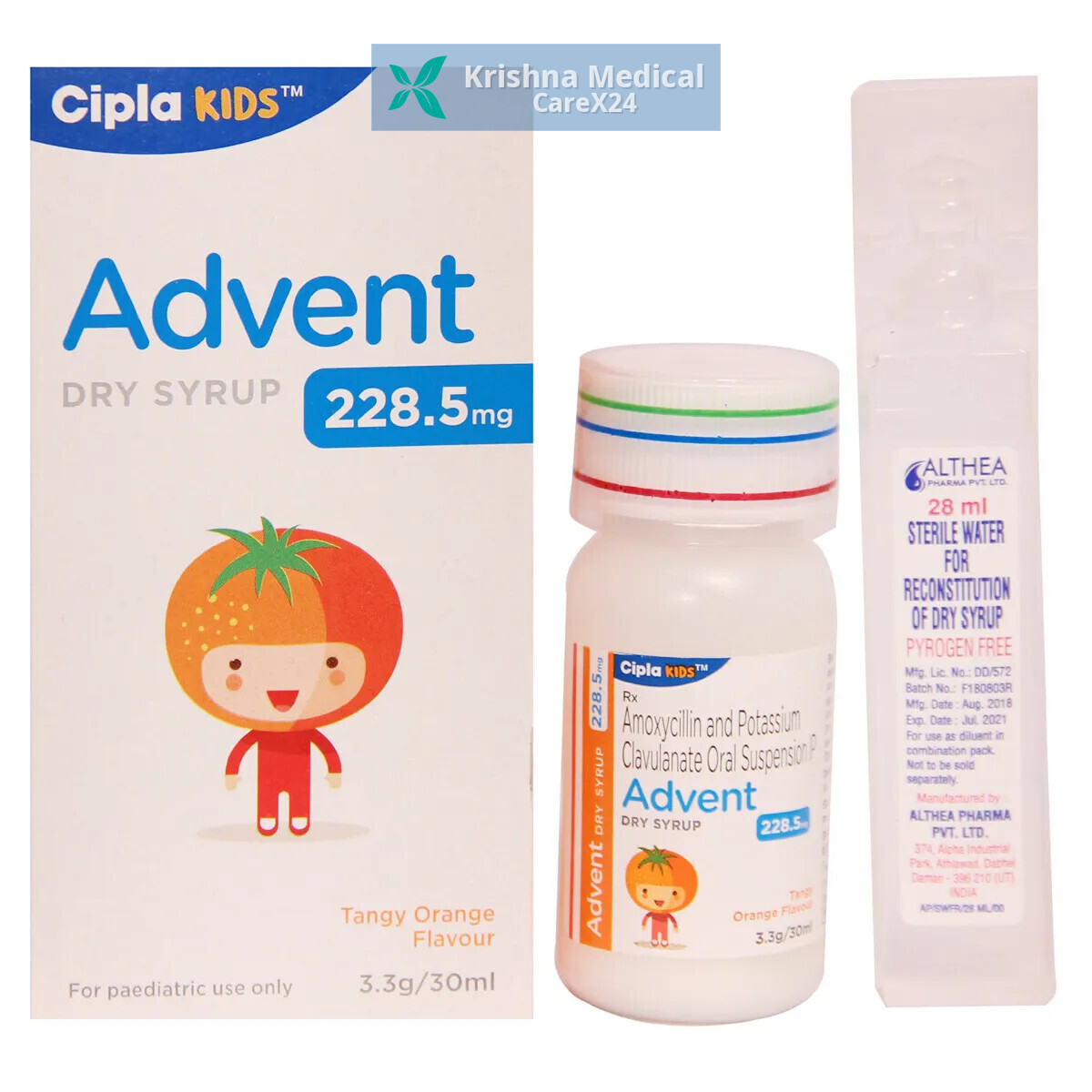 Advent 228.5 Orange Dry Syrup