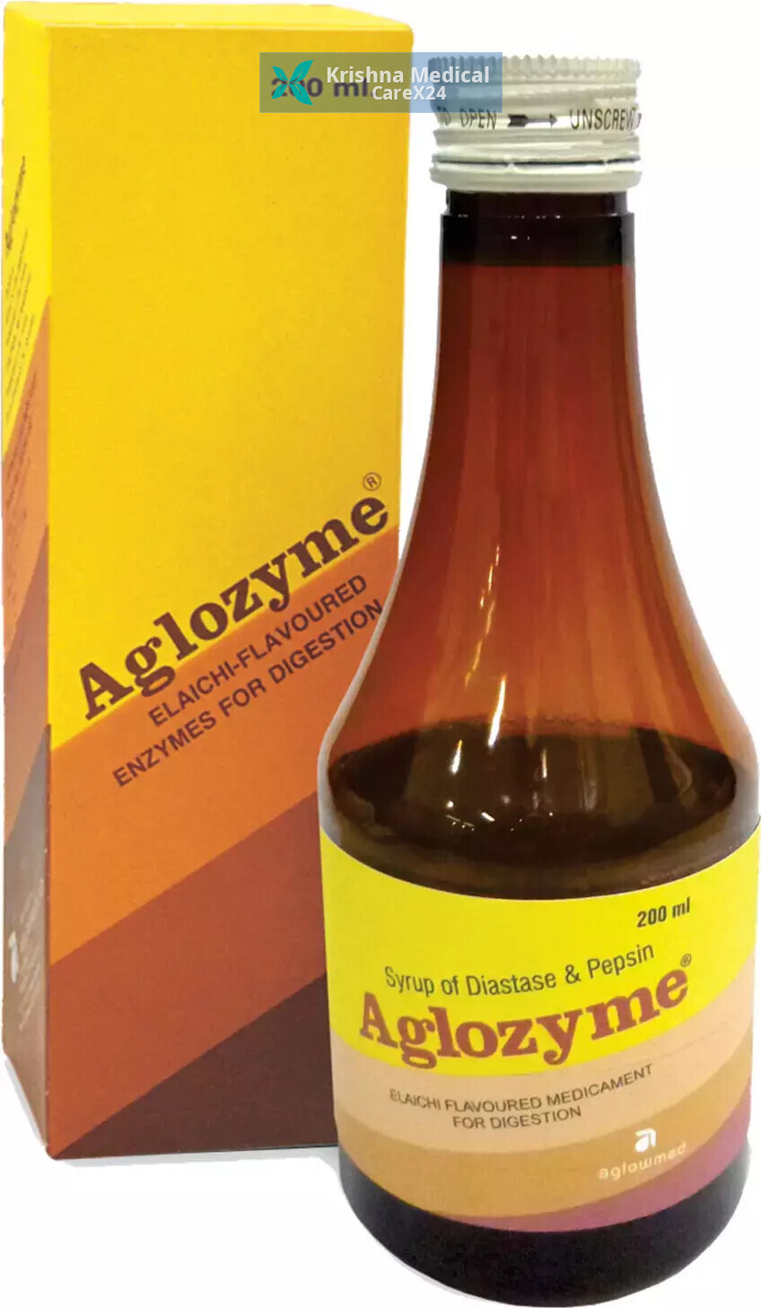 Aglozyme Elaichi Syrup
