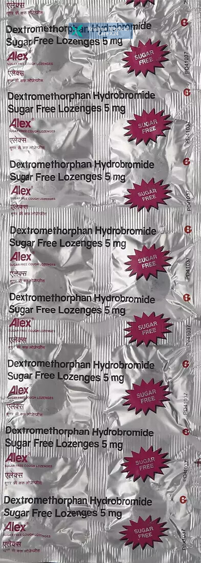Alex Cough Sugar Free Lozenges