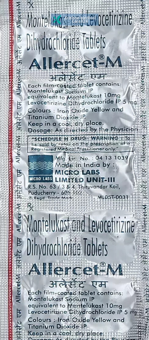 Allercet M Tablet
