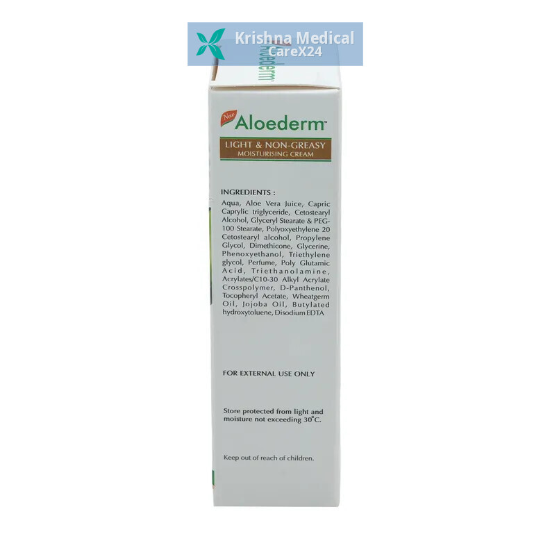 Aloederm Light & Non-Greasy Moisturising Cream