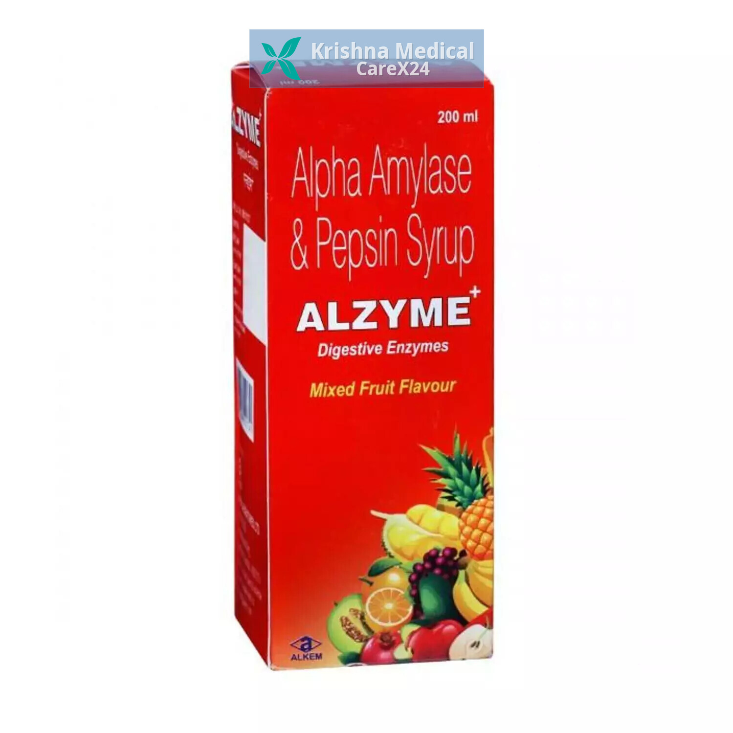 Alzyme Plus Mixed Fruit Syrup