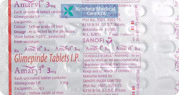 Amaryl 3 Tablet