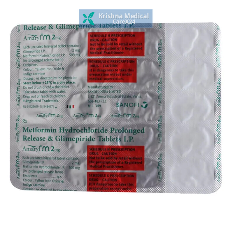 Amaryl M 2 Tablet
