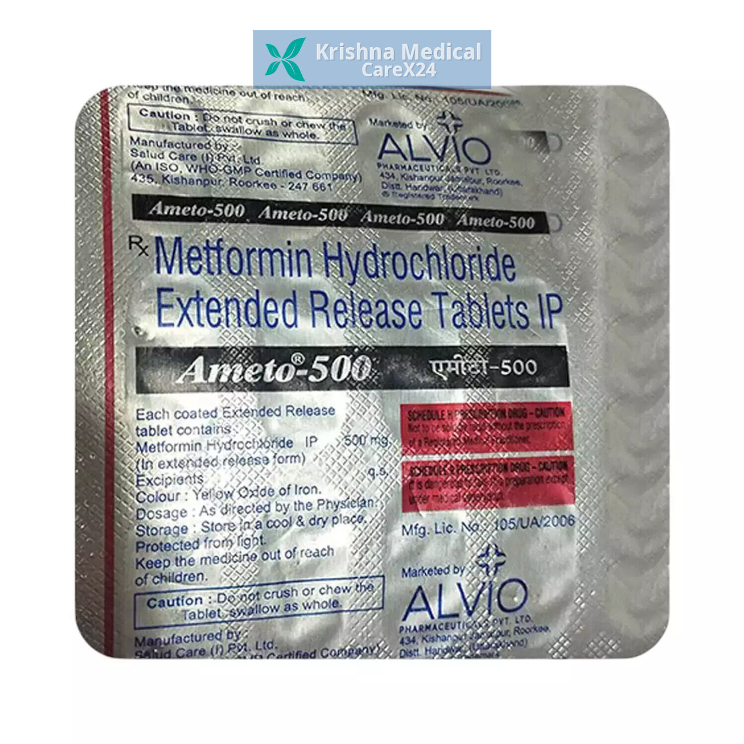 Ameto 500 Tablet