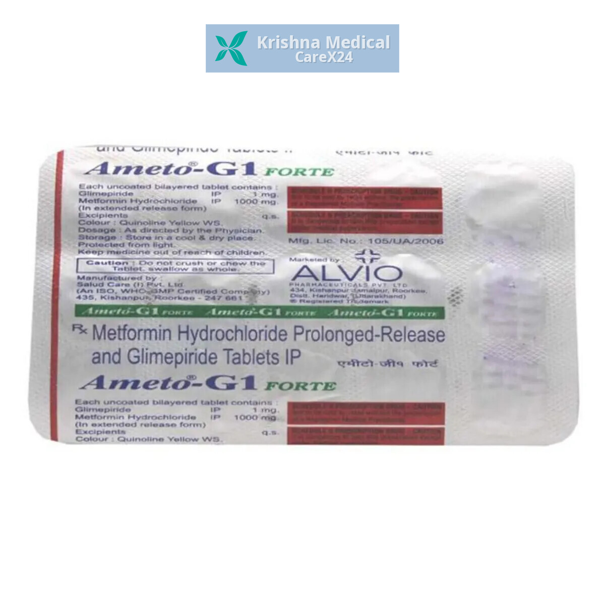 Ameto-G1 Forte Tablet