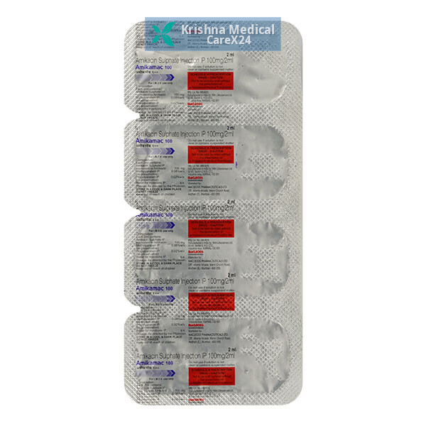 Amikamac 100 mg Injection