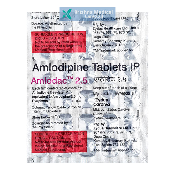 Amlodac 2.5 Tablet