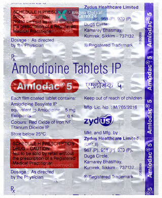 Amlodac 5 Tablet