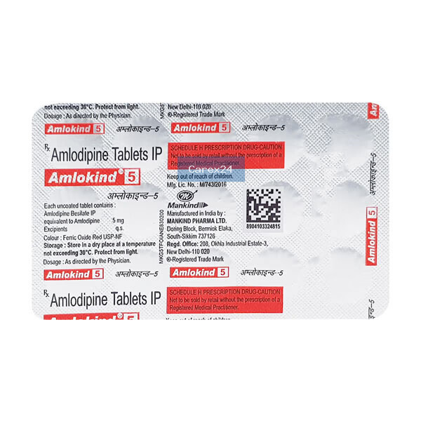Amlokind 5 Tablet