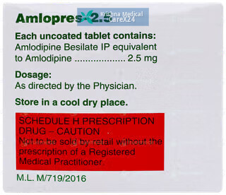 Amlopres 2.5 Tablet