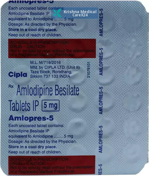 Amlopres 5 Tablet