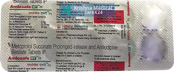 Amlosafe MT 25 Tablet