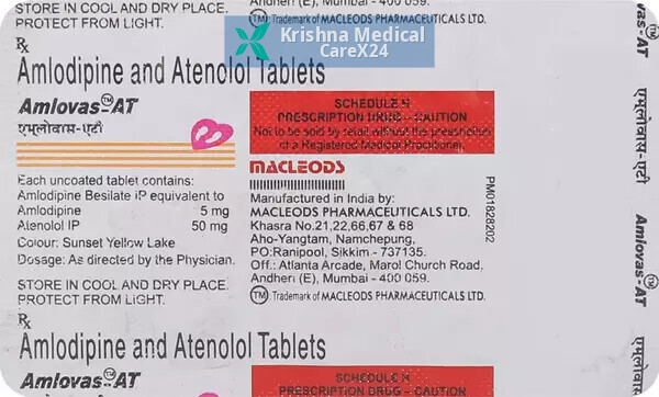Amlovas AT 50 Tablet