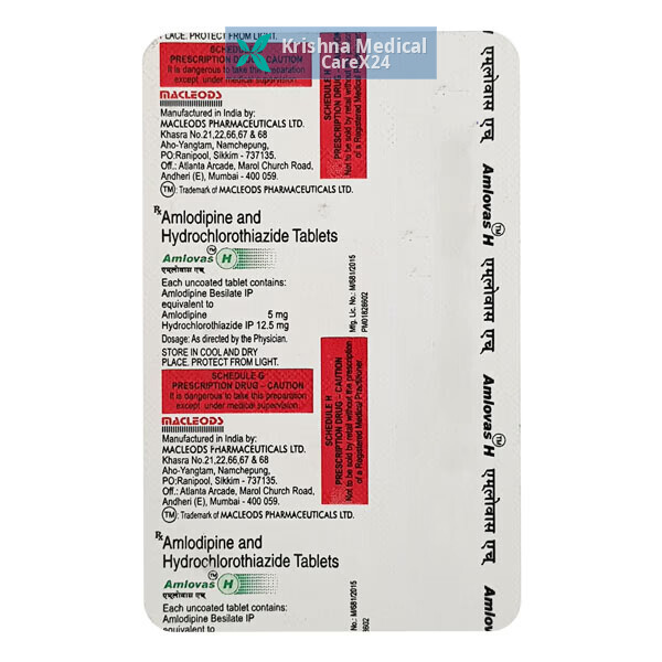 Amlovas H Tablet