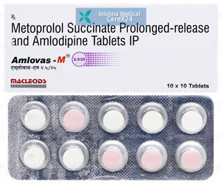 Amlovas M 2.5/25 Tablet