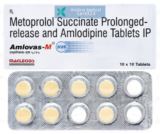 Amlovas M 5/25 Tablet