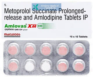 Amlovas XM 5/50 Tablet