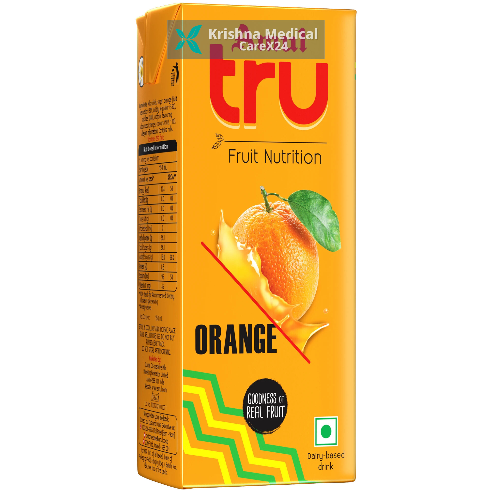 Amul Tru Orange Drink