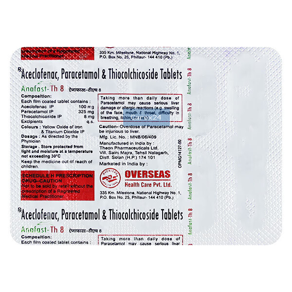 Anafast-Th 8 Tablet