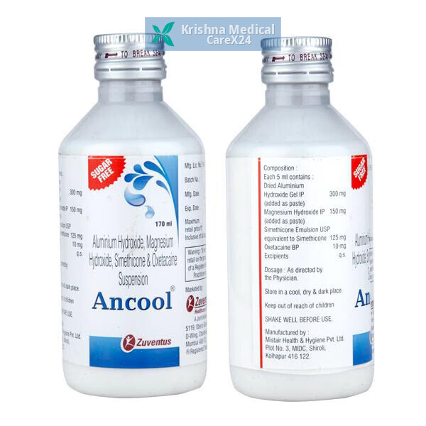 Ancool Oral Suspension Sugar Free