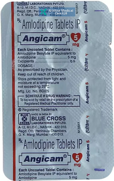 Angicam 5 Tablet