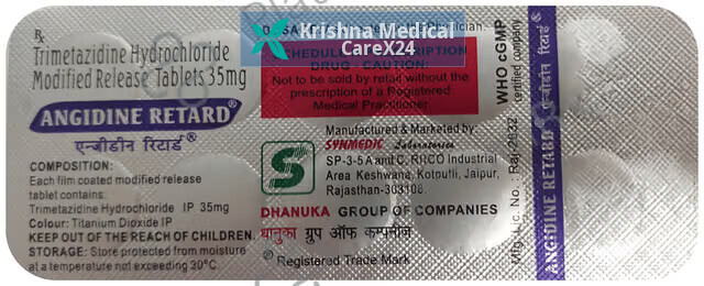 Angidine Retard 35 mg Tablet
