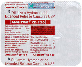 Angizem CD 120 Capsule