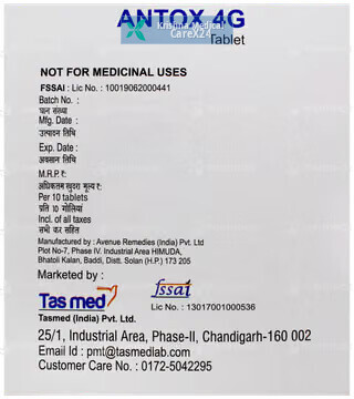 Antox 4g Tablet