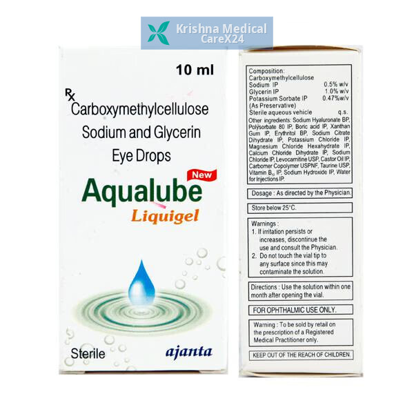 Aqualube Liquigel Eye Drops
