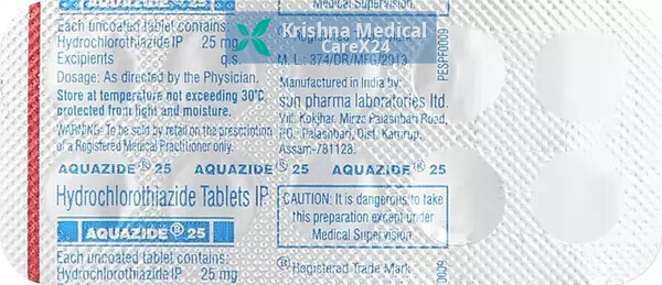 Aquazide 25 Tablet