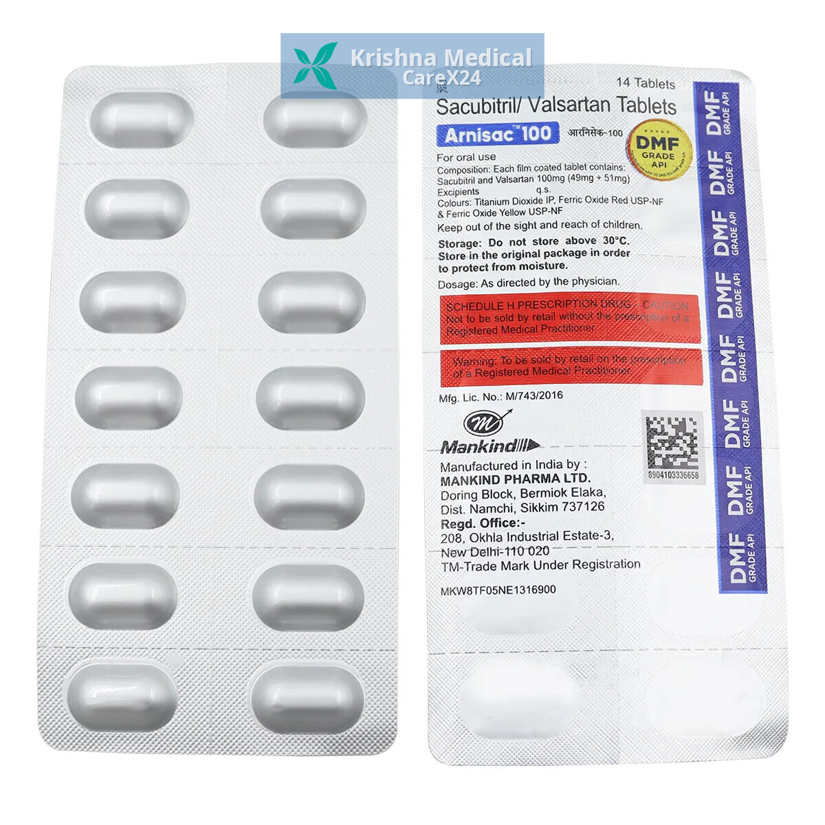 Arnisac 100 Tablet