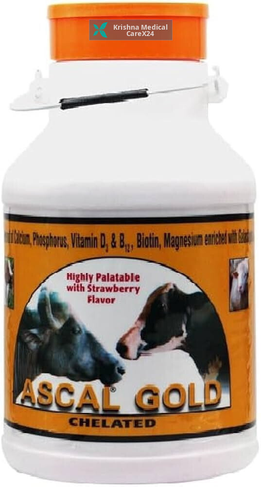 Ascal Gold Chelated Liquid Strawberry