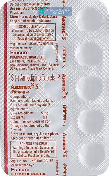 Asomex 5 Tablet