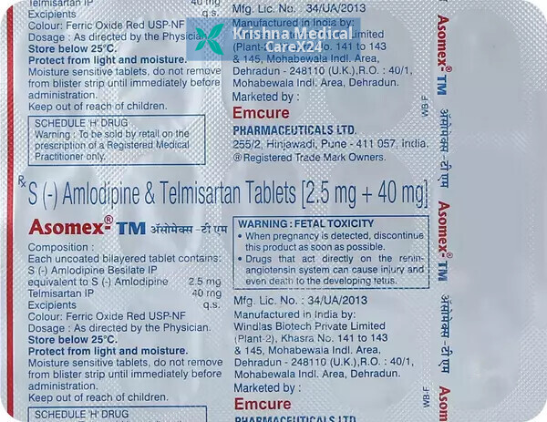 Asomex TM Tablet