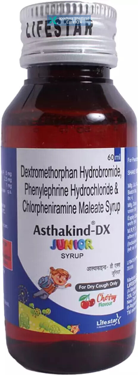 Asthakind DX Junior Cherry Syrup