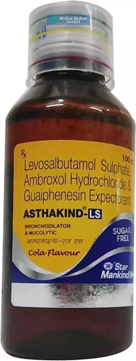 Asthakind-LS Expectorant Cola Sugar Free