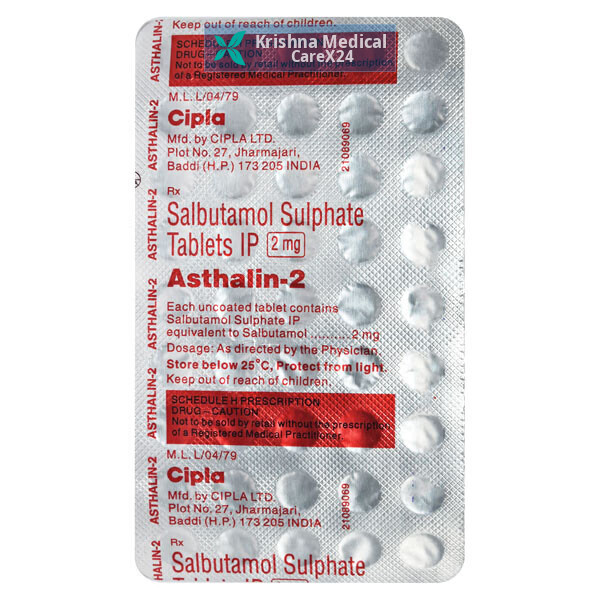 Asthalin 2 Tablet