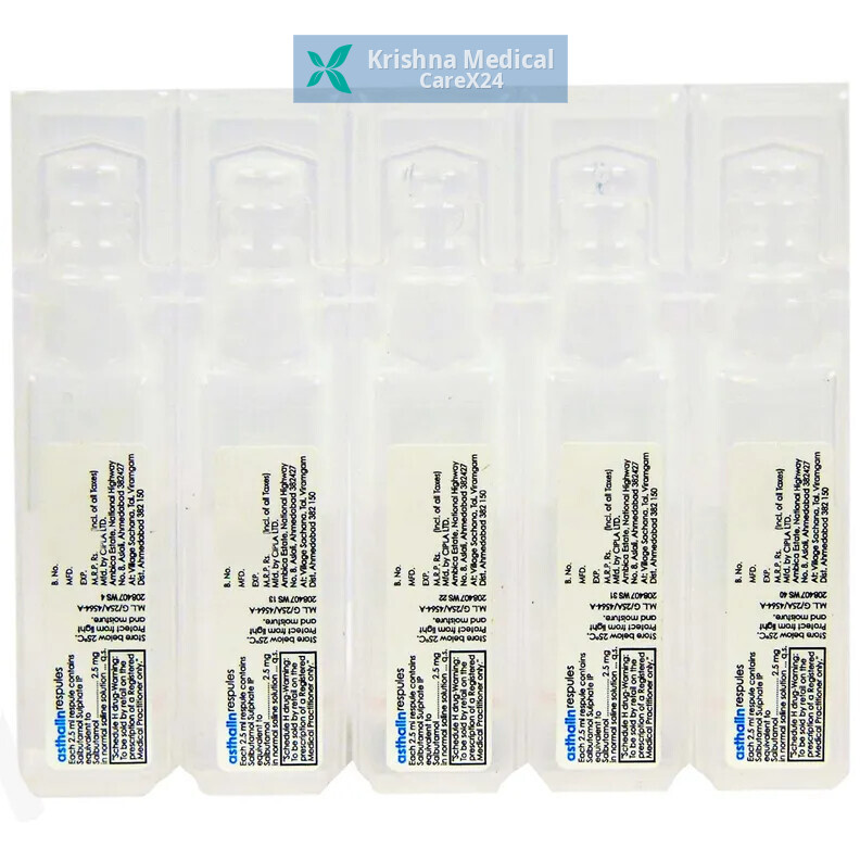 Asthalin Respules (2.5ml)