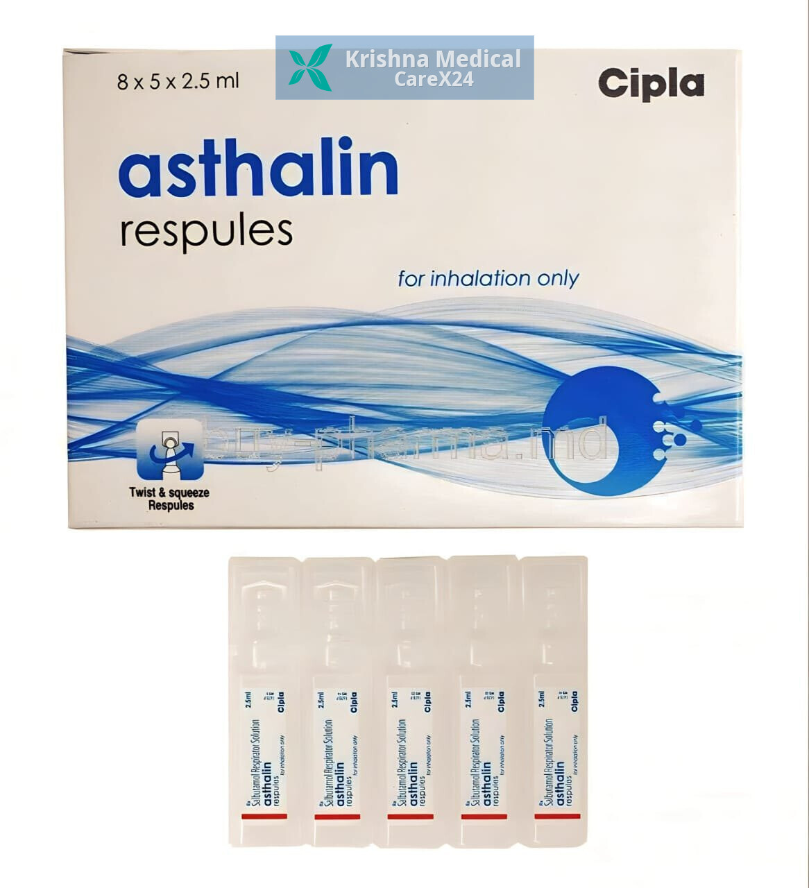 Asthalin Respules (2.5ml)