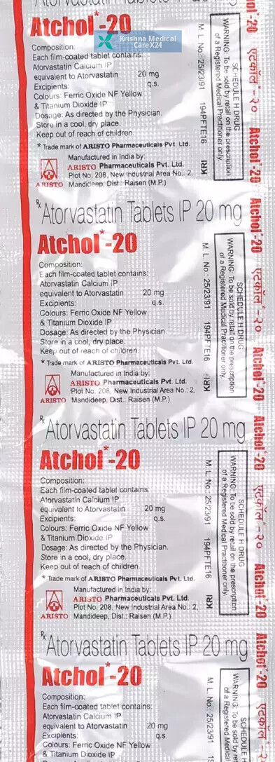Atchol 20 Tablet