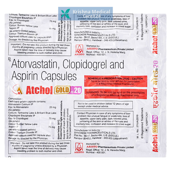 Atchol Gold 20 Capsule