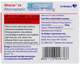 Atocor 10 Tablet