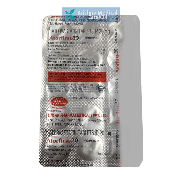 Atorfirst 20 Tablet